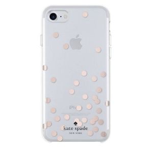 Kate Spade Signature Clear Gold Dot Iphone 6S+/6+/7+/8+ Case